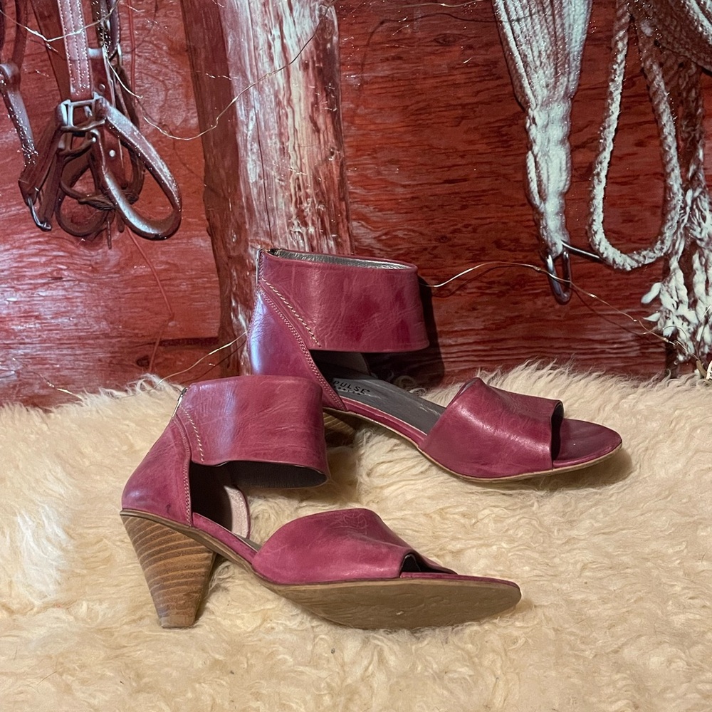 Hopulse leather shoes
